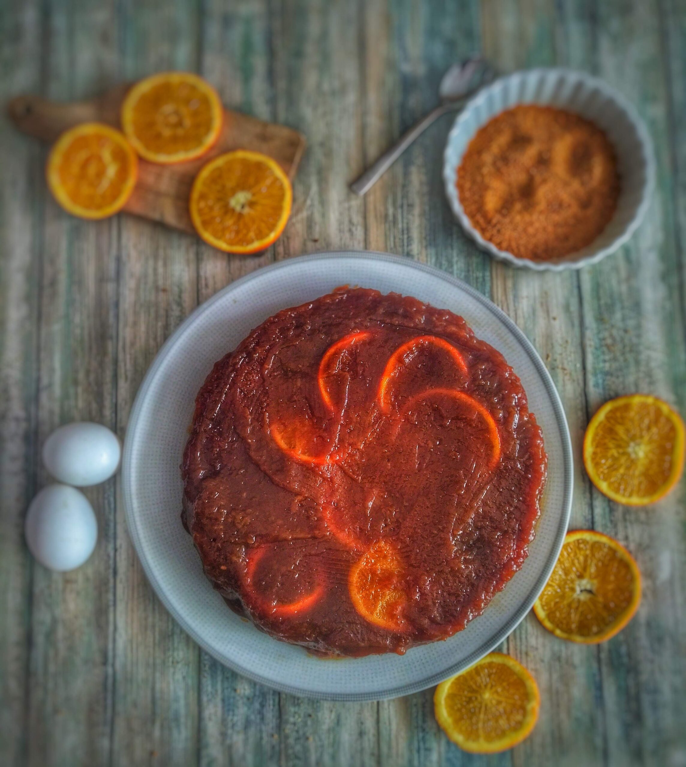 Upside down orange cake (stati uniti)