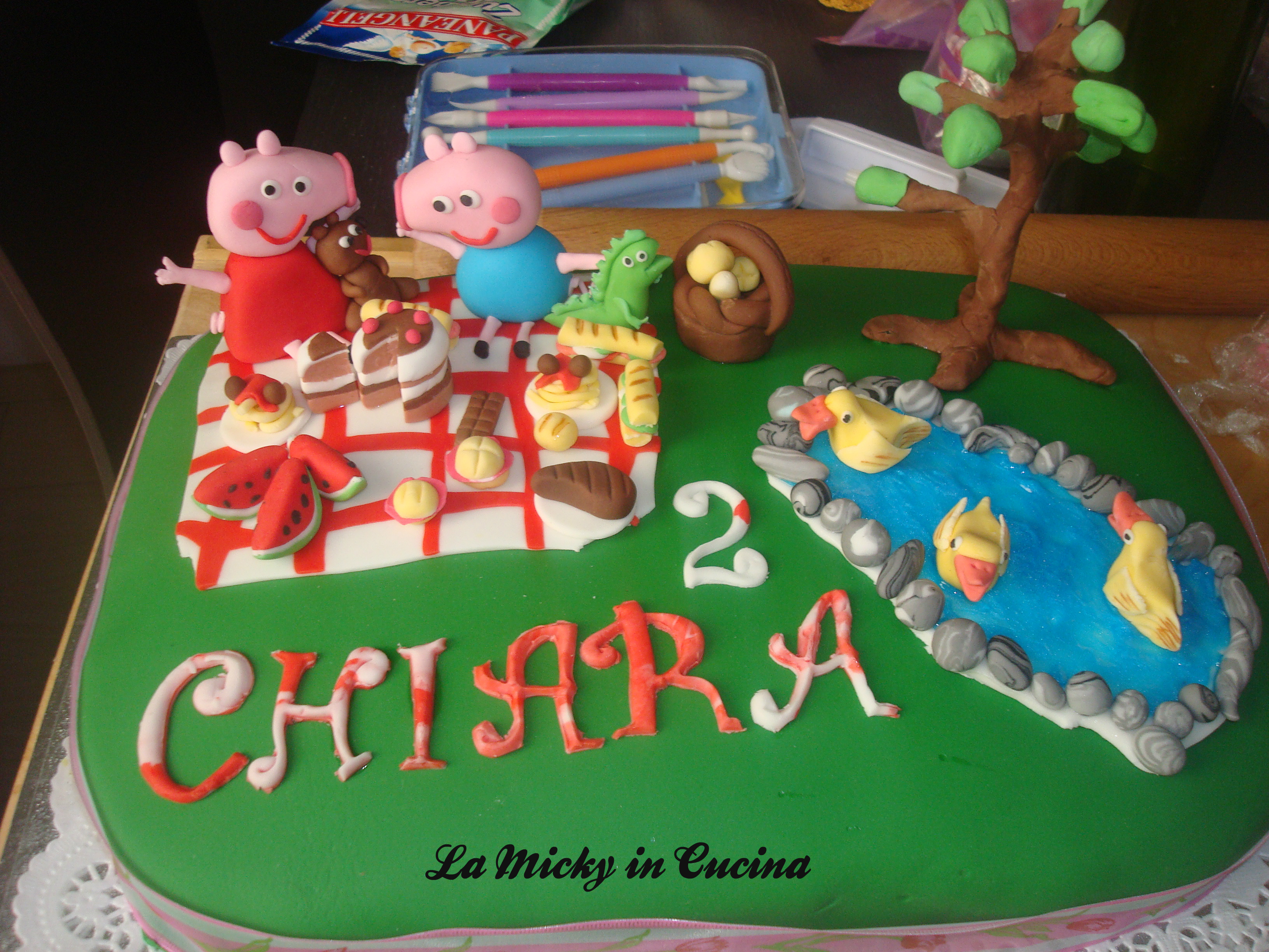 Vanilla sponge cake