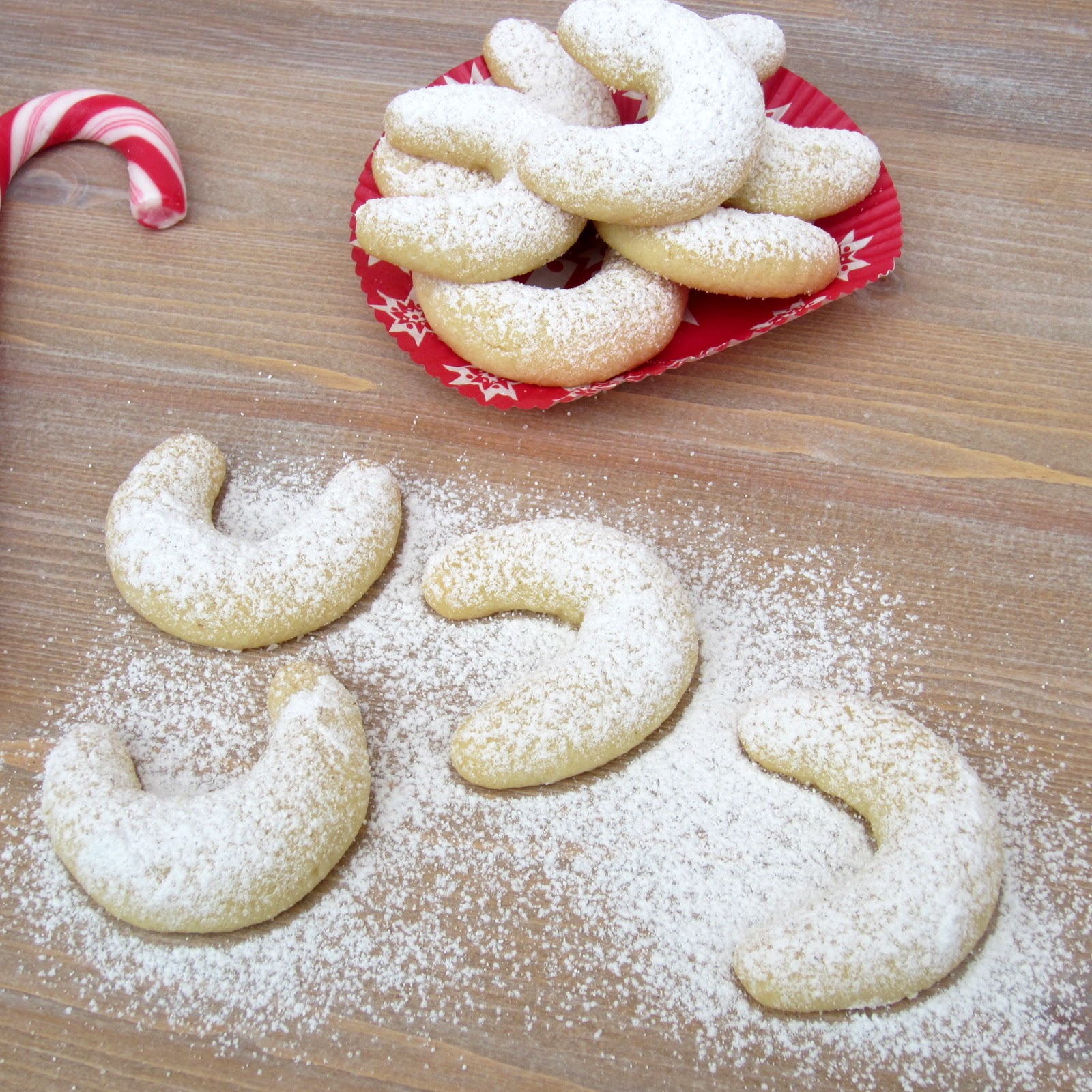 Vanille kipfel (cornetti alla vaniglia)