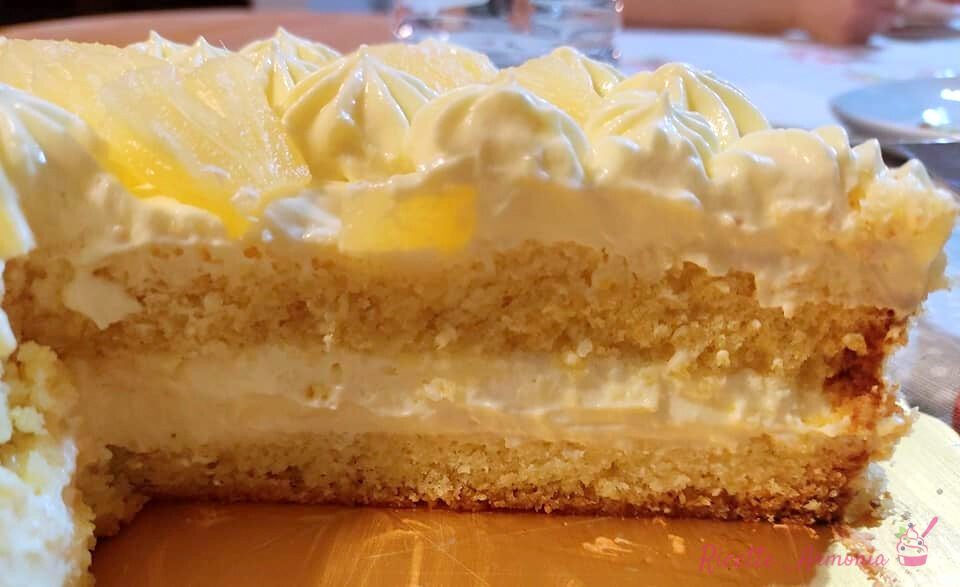 Variante della torta mimosa