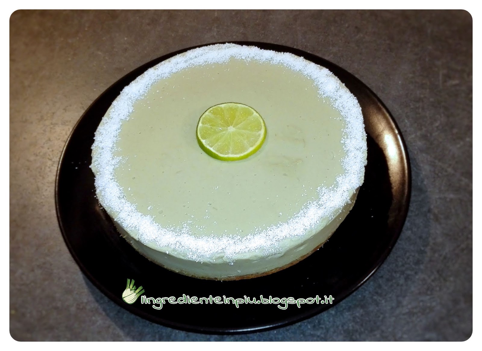 Vegan coconut key lime pie
