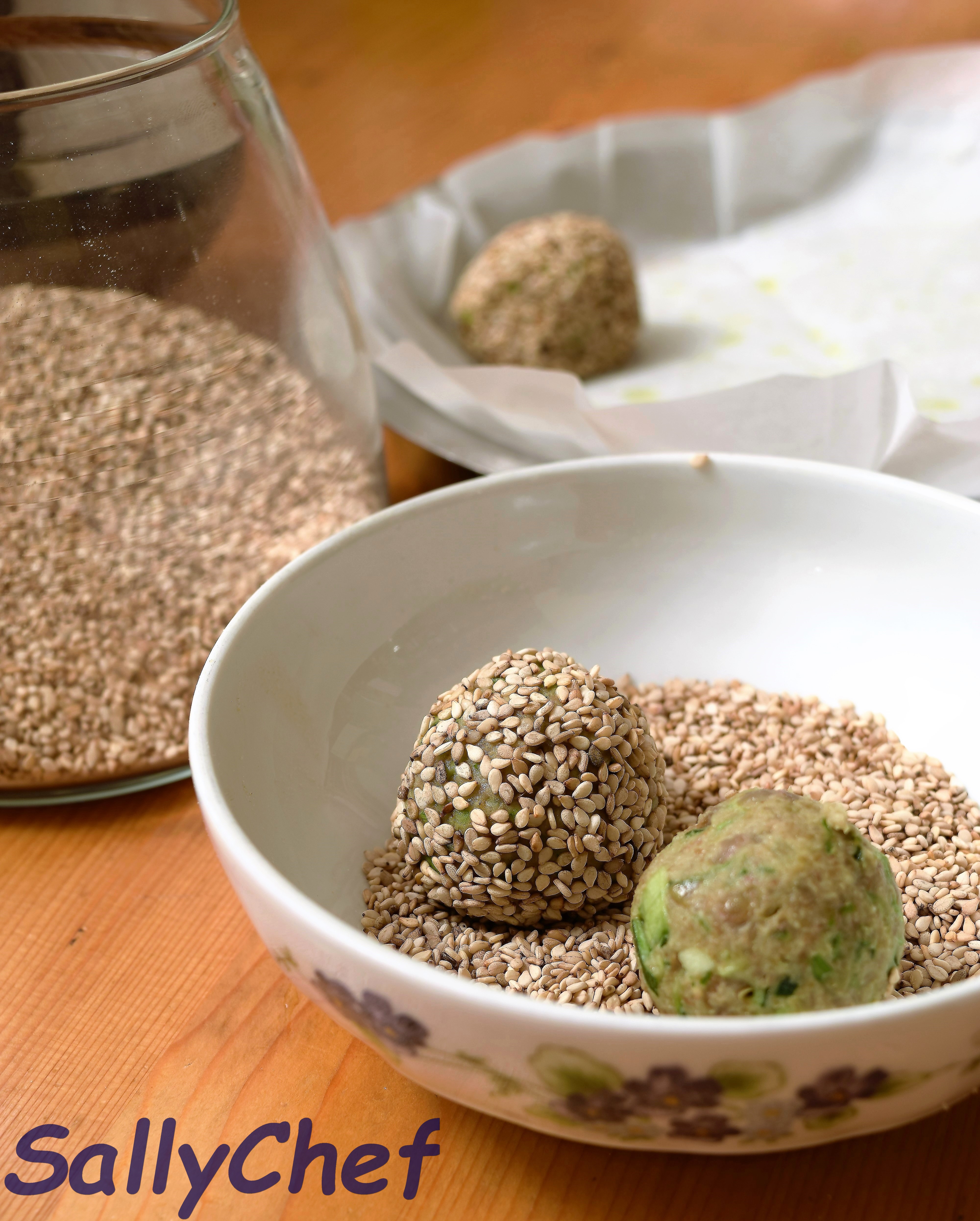 Vegan food, polpette e palpate