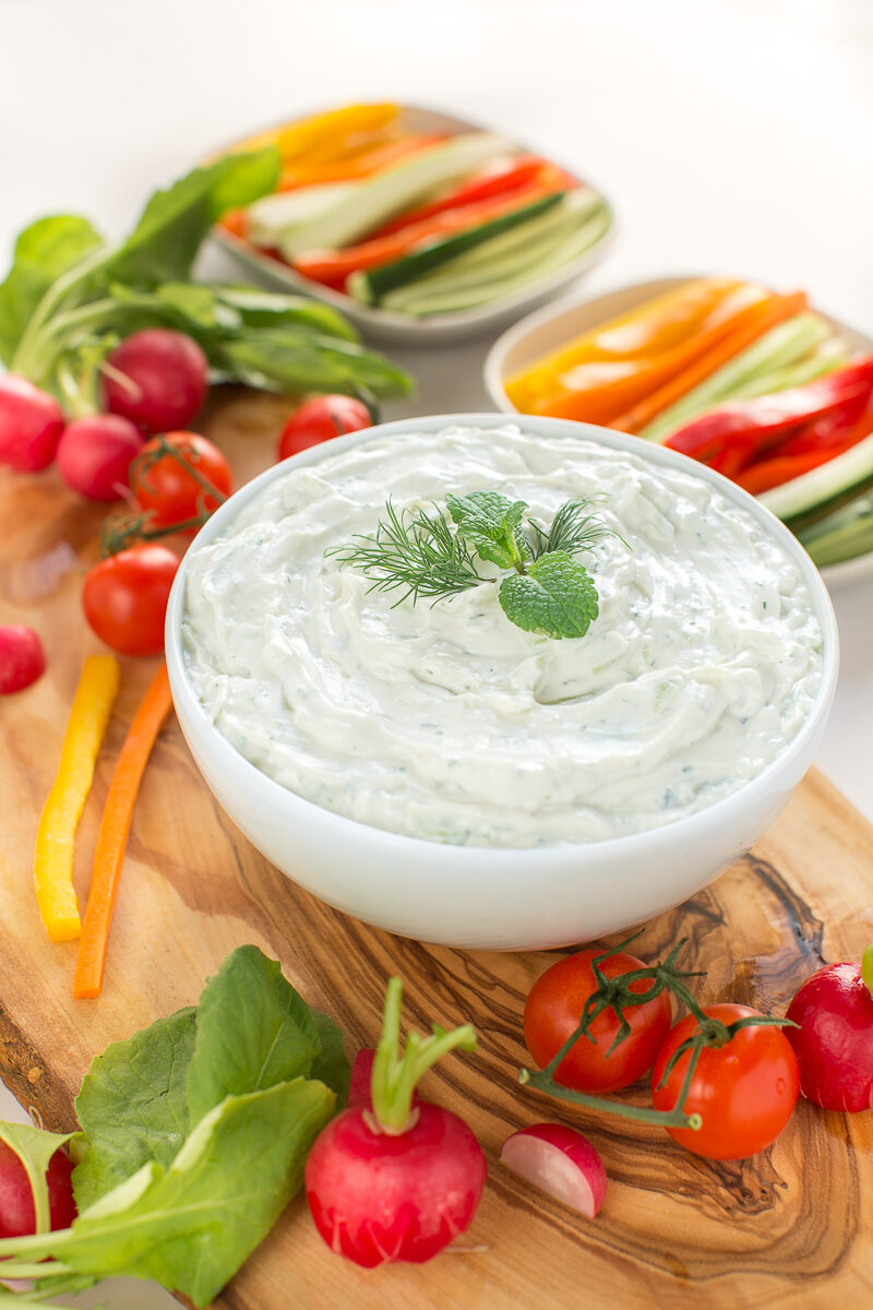 Vegan tzatziki recipe