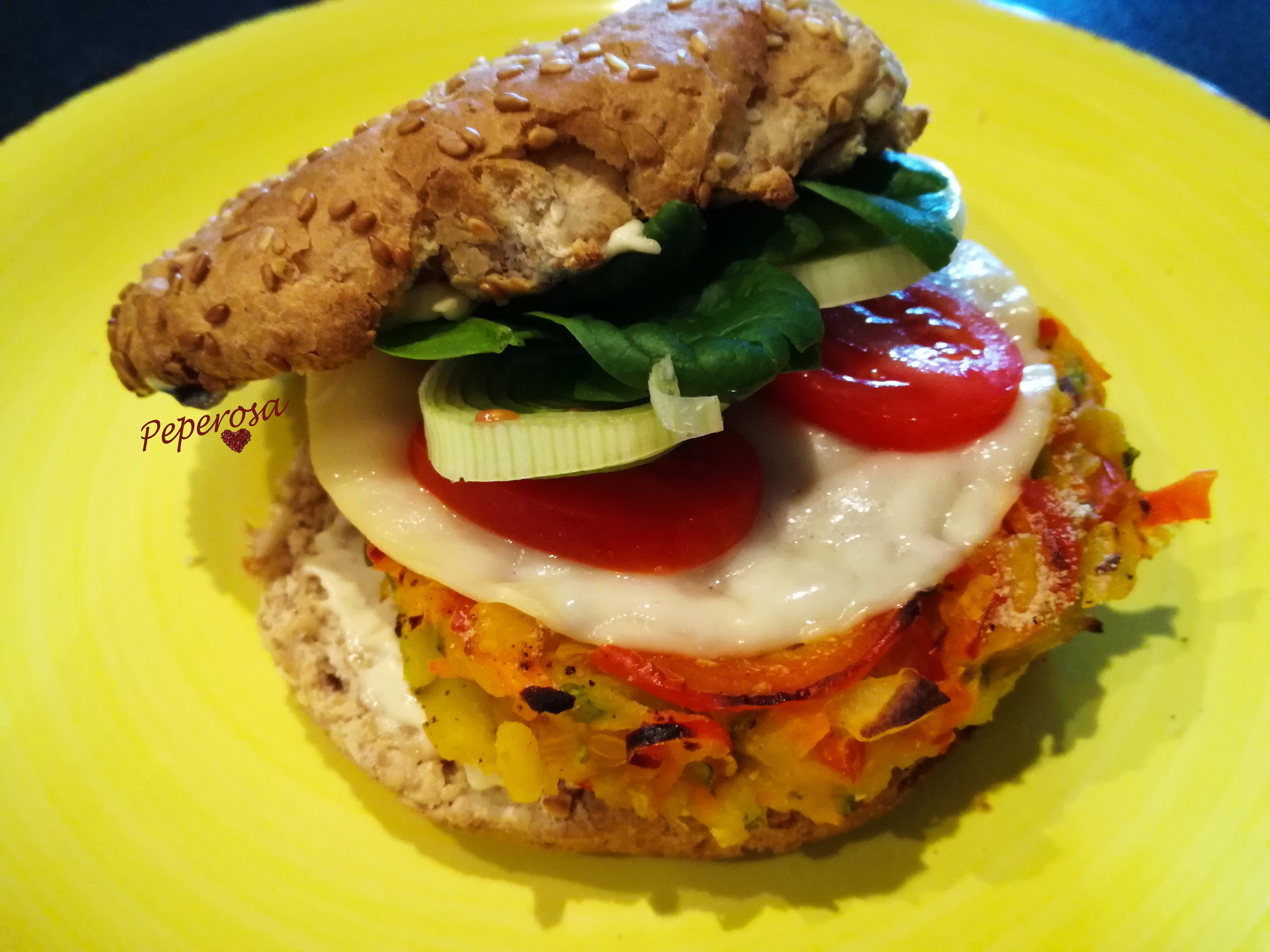 Veggieburger (hamburger vegetariano)