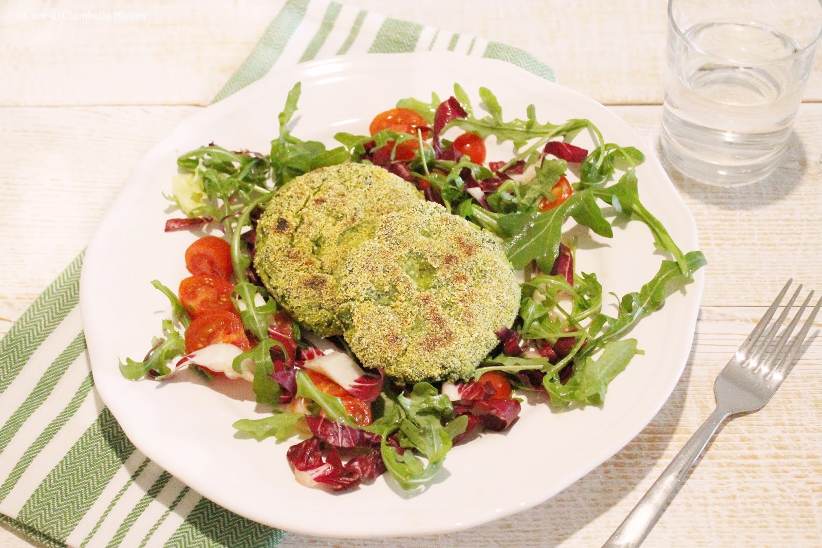 Veggy burger di ricotta e bietoline