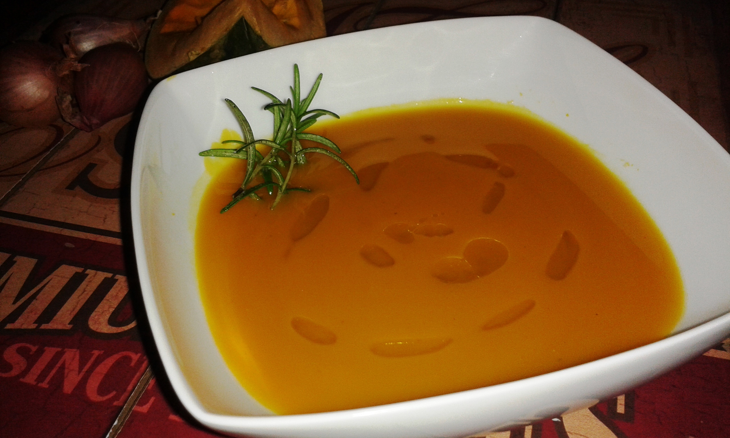 Vellutata alla zucca