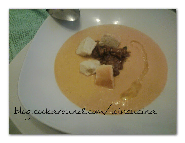 Vellutata di cannellini con funghi porcini