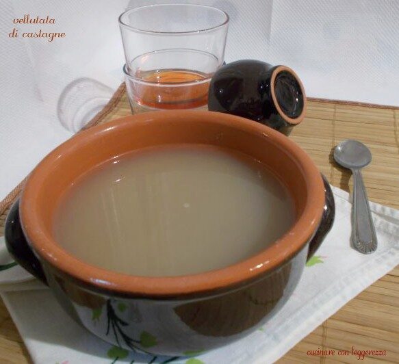 Vellutata di castagne