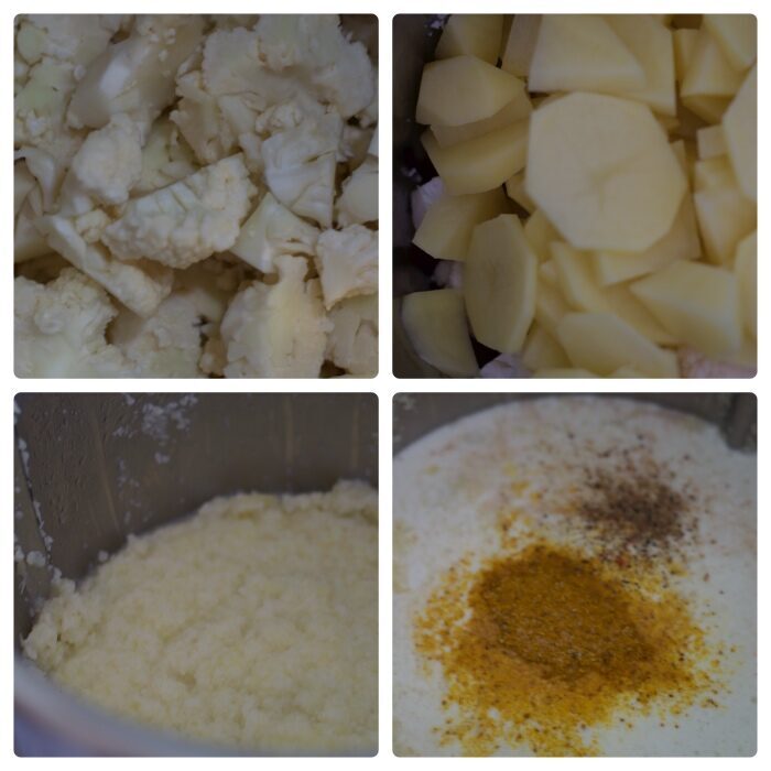Vellutata di cavolfiore al curry col bimby