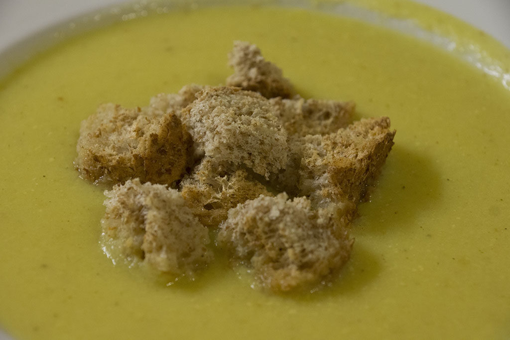 Vellutata di cavolfiore al curry e zafferano