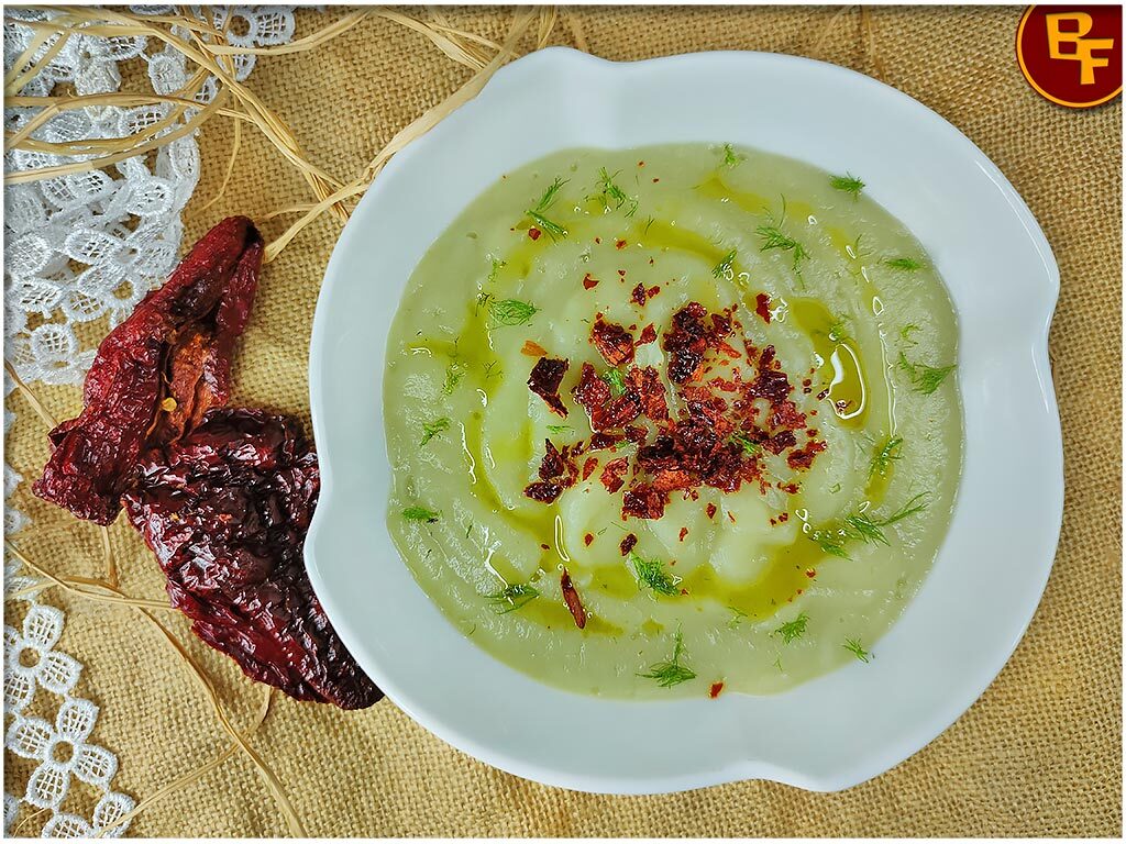 Vellutata di finocchi e patate
