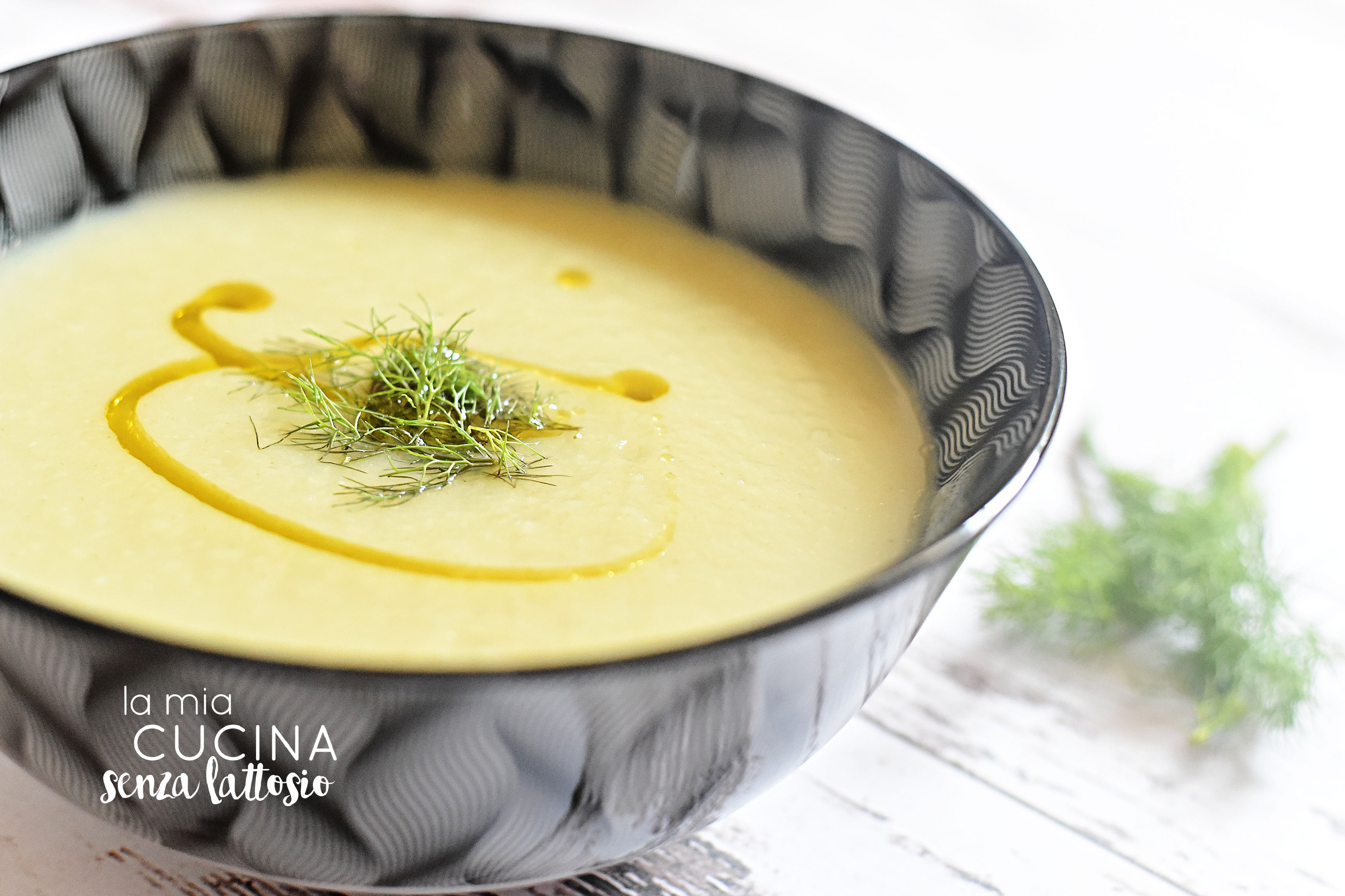 Vellutata di finocchio – senza lattosio