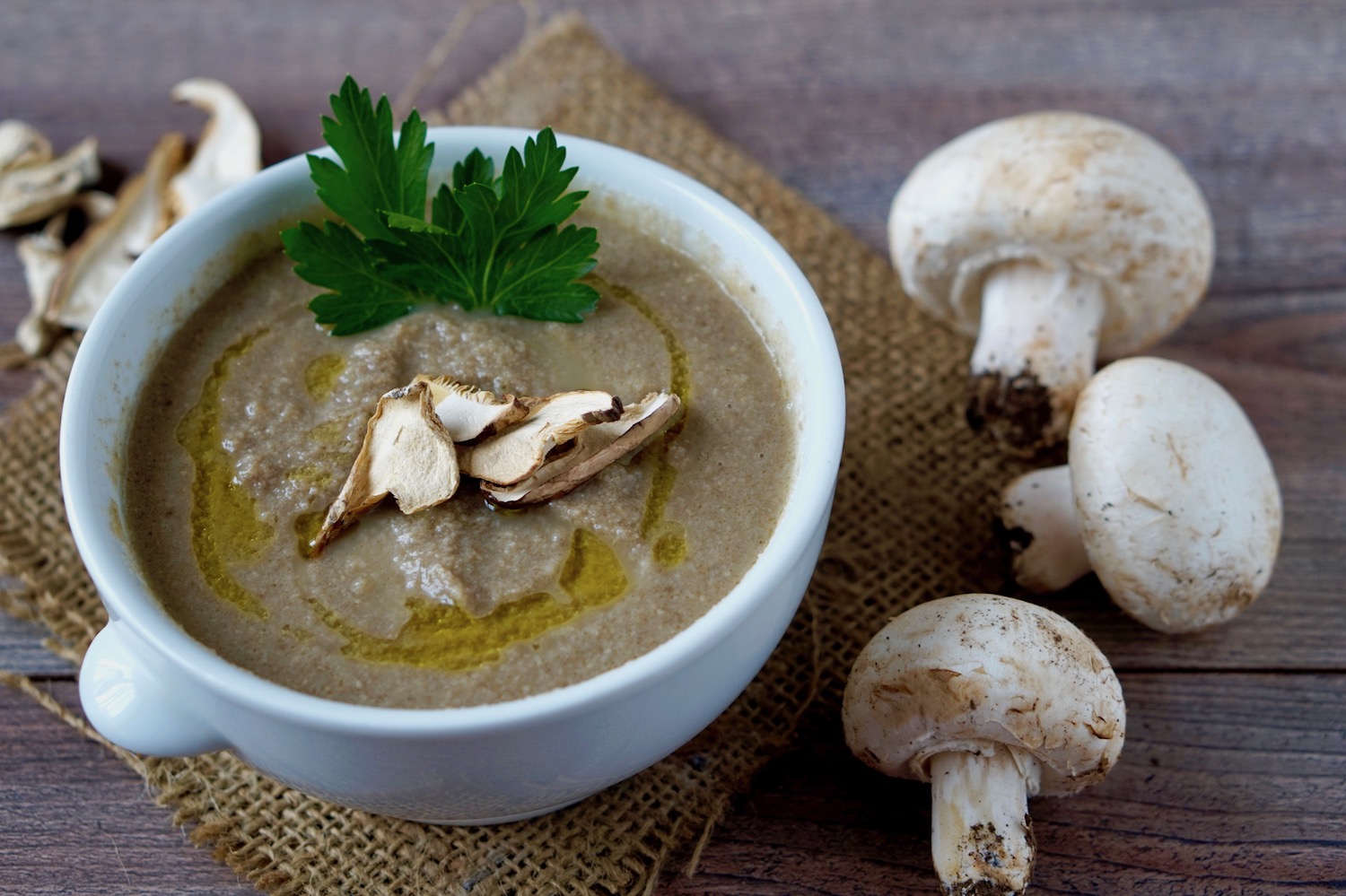 Vellutata di funghi