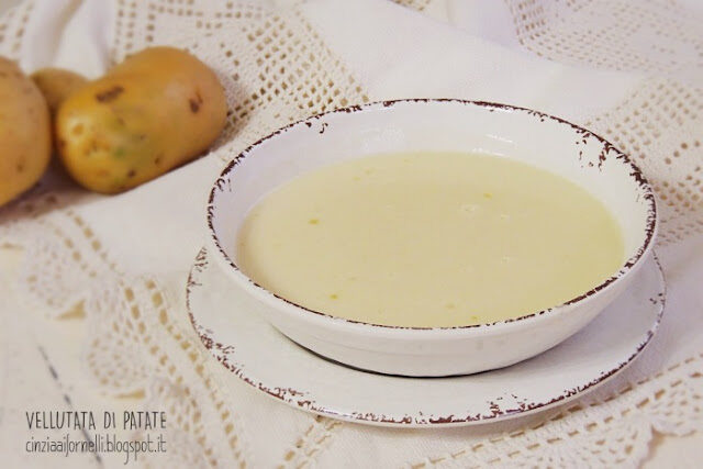 Vellutata di patate col Bimby