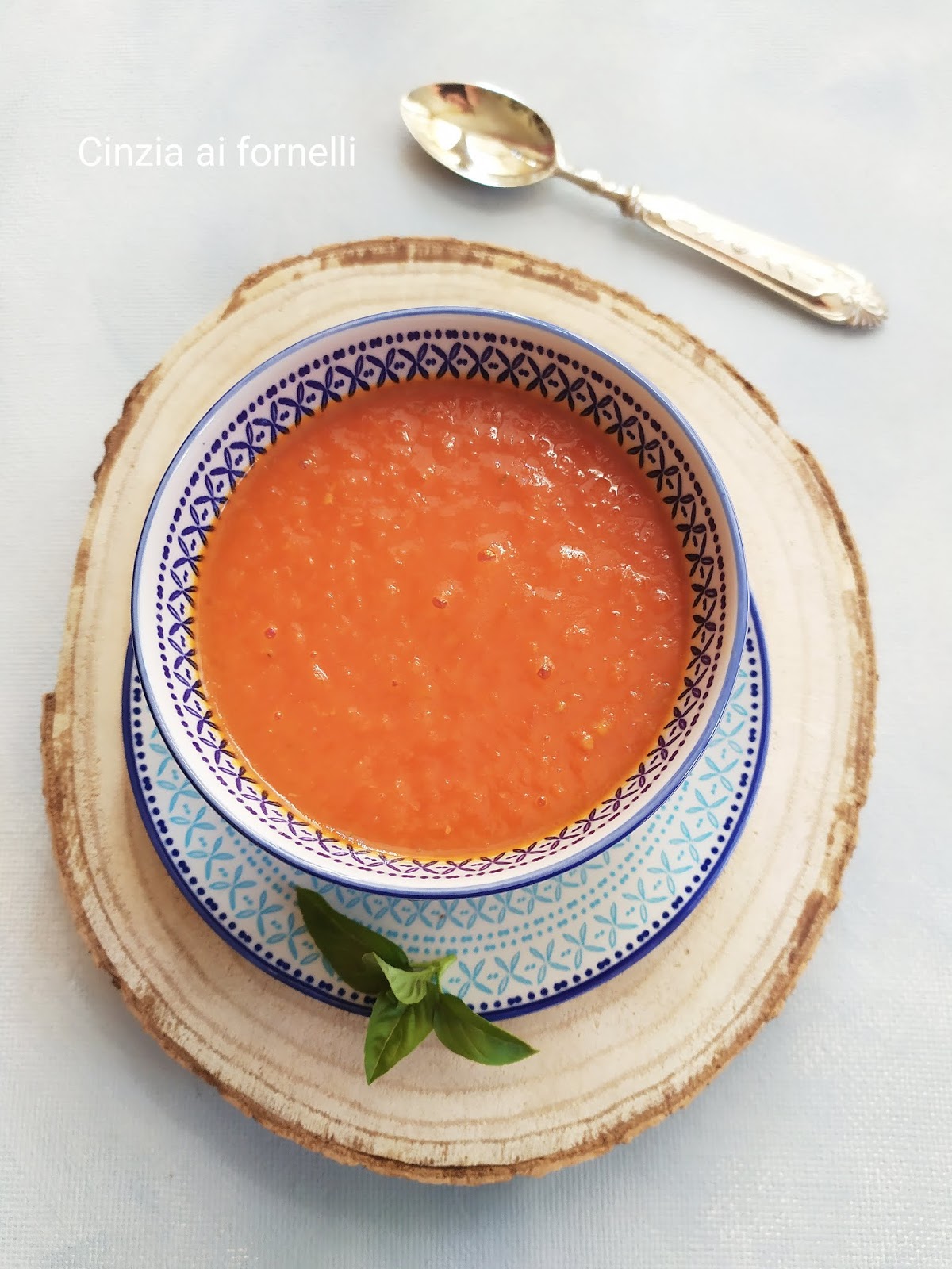 Vellutata di pomodori col bimby