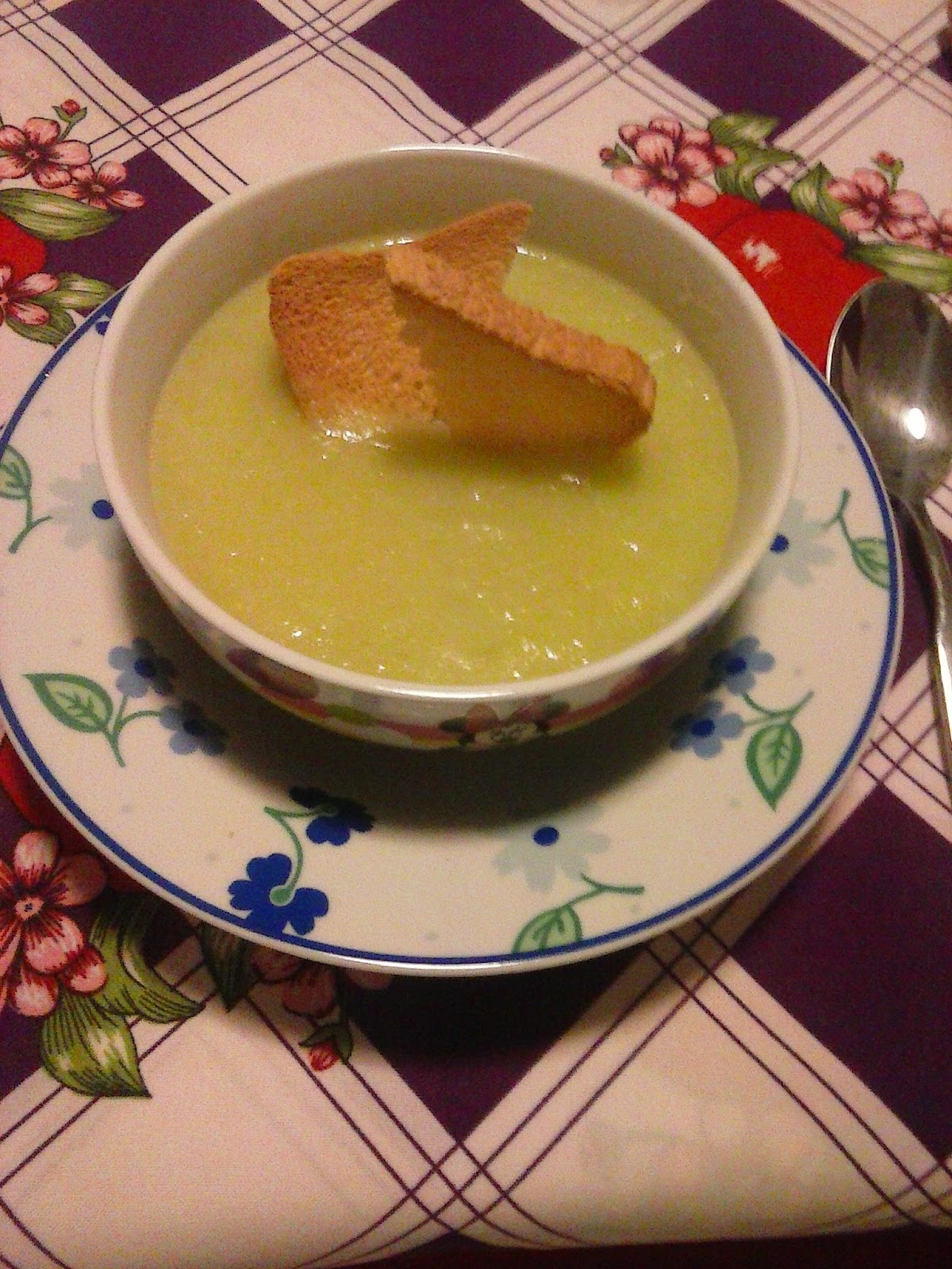 VELLUTATA DI PORRI E PATATE