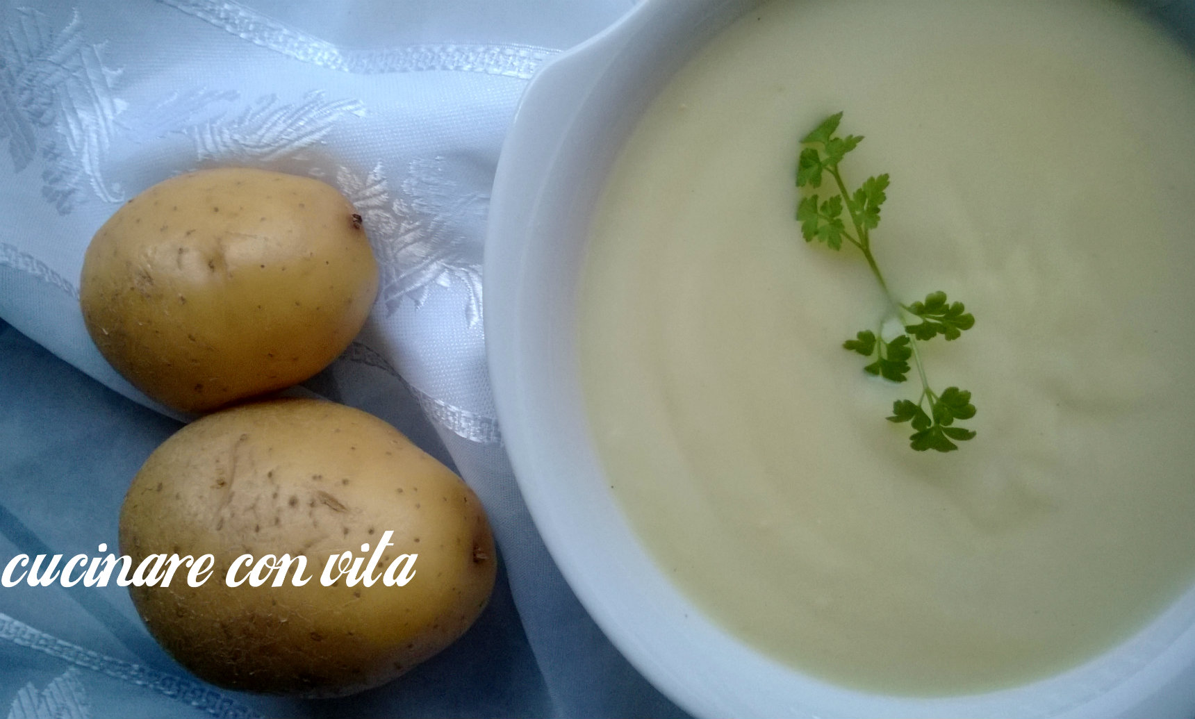 Vellutata di porri e patate