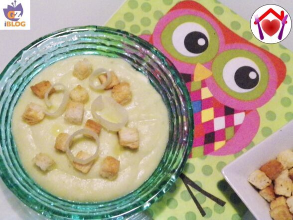 Vellutata di porri e patate