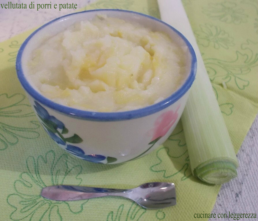 Vellutata di porri e patate