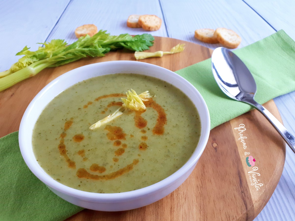 Vellutata di sedano verde