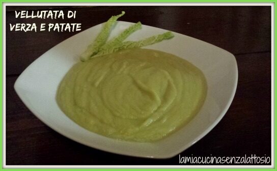 Vellutata di Verza senza lattosio – ricetta Bimby