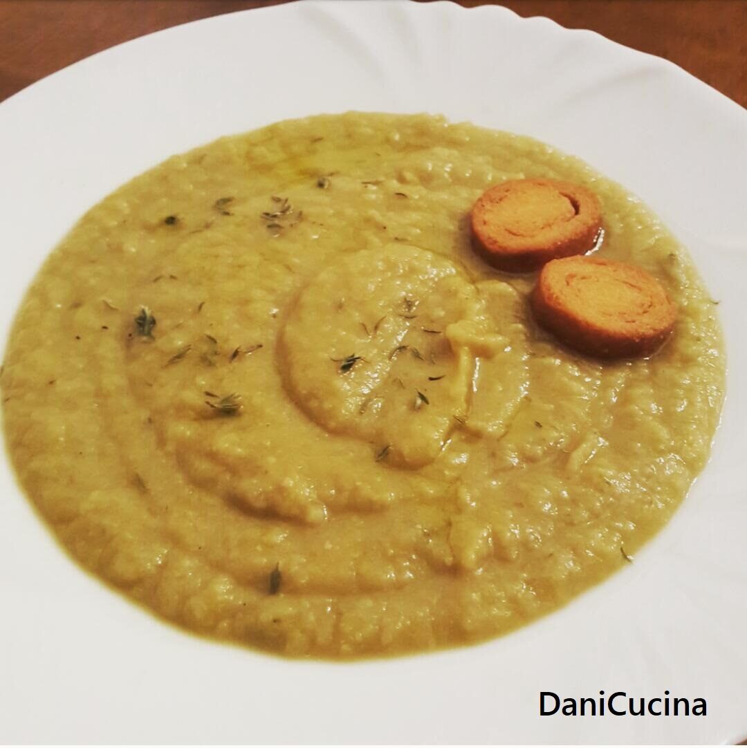 Vellutata di zucca e ceci