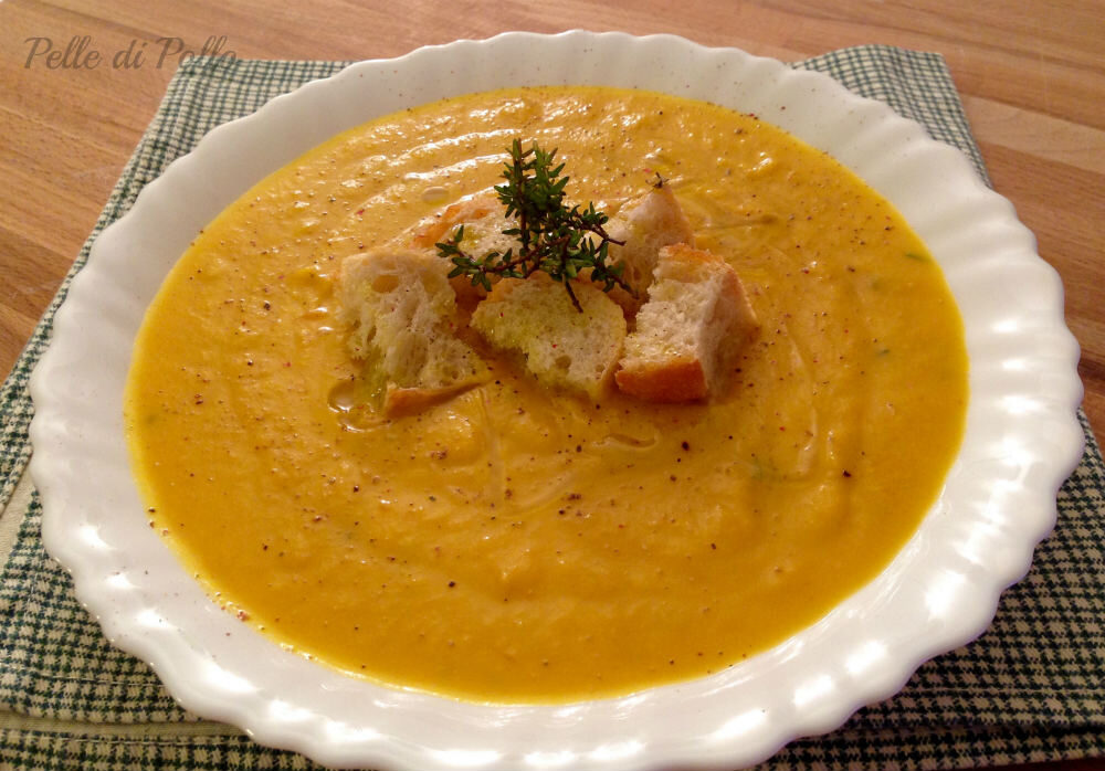 Vellutata di zucca e finocchio
