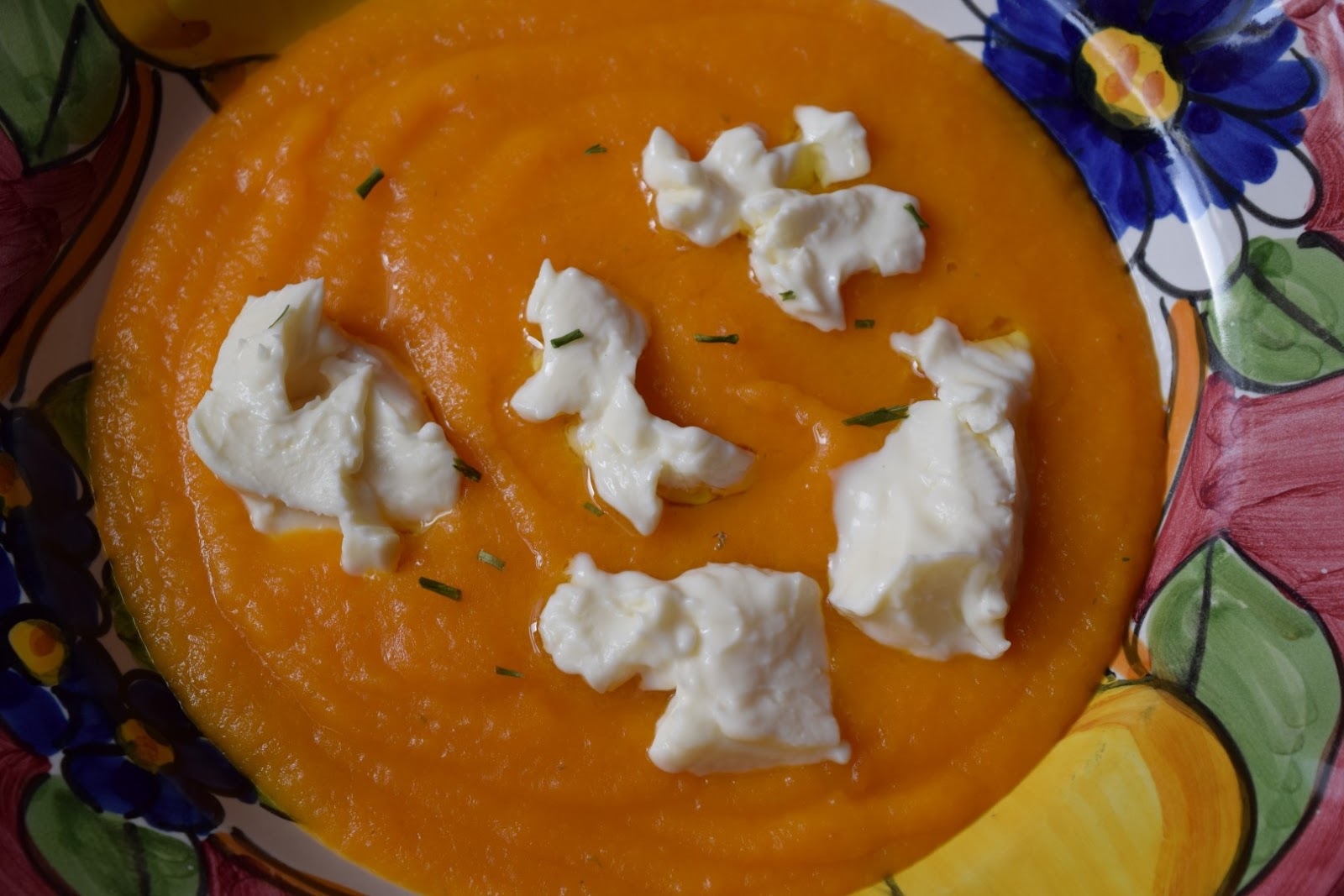 Vellutata di zucca e patate