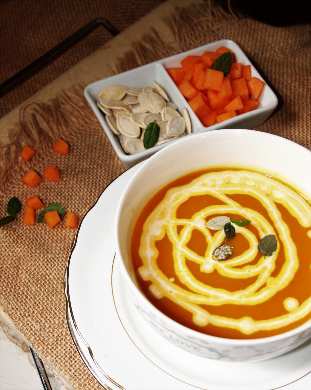 Vellutata di zucca gialla