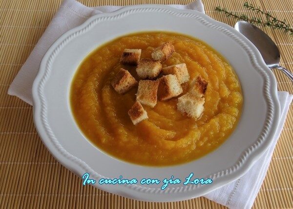 Vellutata di zucca violina facile e saporita