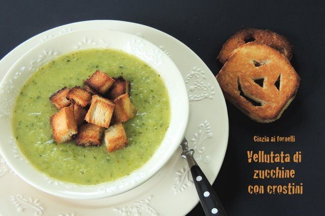 Vellutata di zucchine col bimby