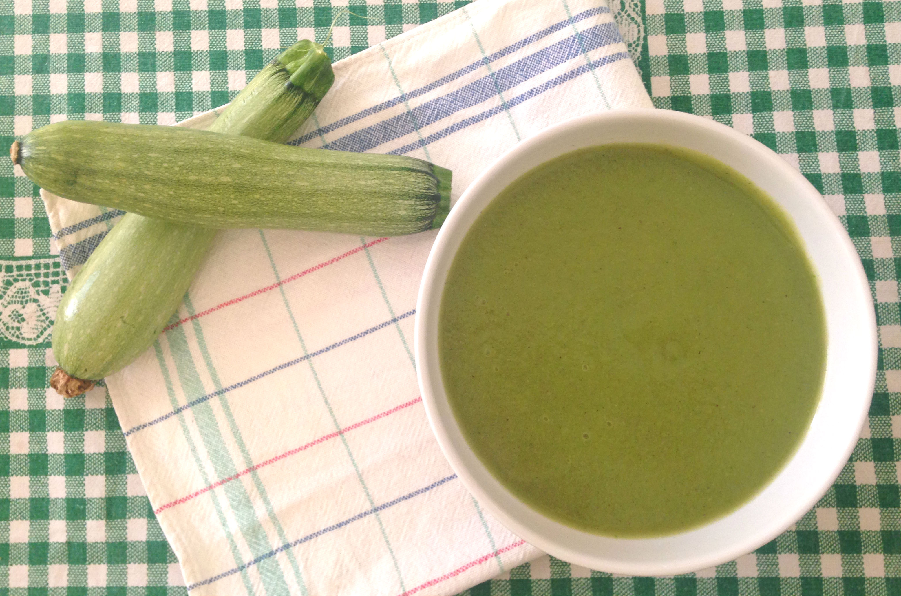 Vellutata di zucchine light