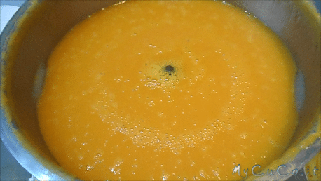Vellutata zucca, finocchio, patate e porro con cuisine companion
