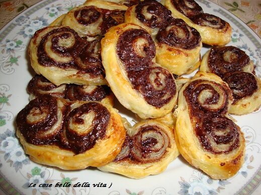 Ventagli con nutella