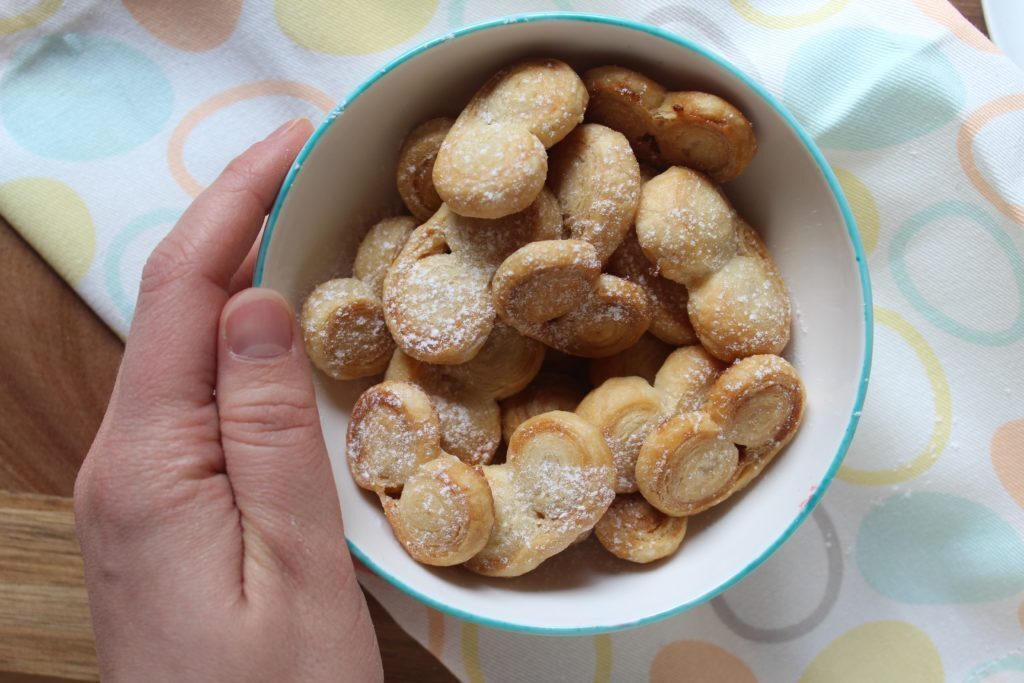 Ventagli di pasta sfoglia o prussiane