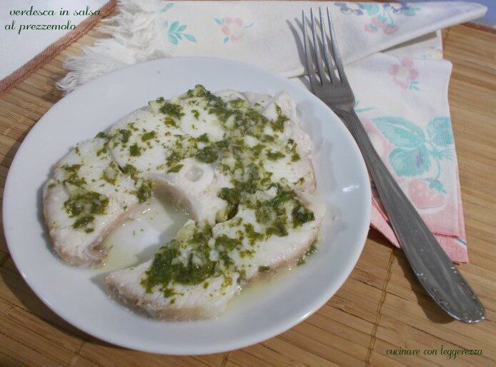 Verdesca in salsa al prezzemolo