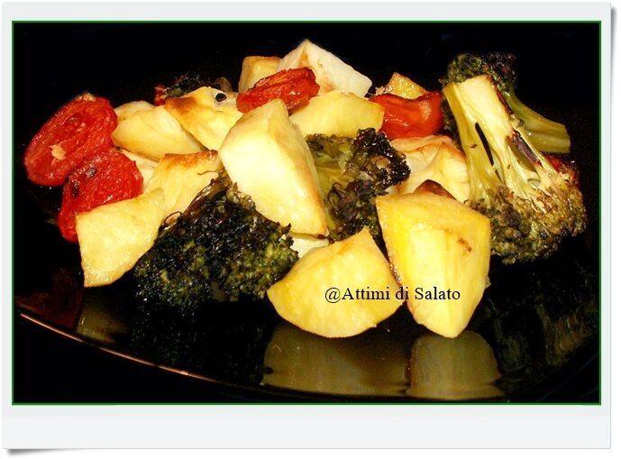 Verdure al forno allo zenzero