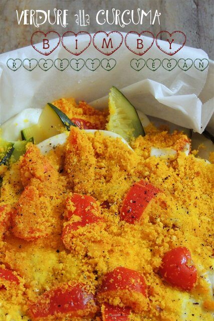 Verdure alla curcuma vegan