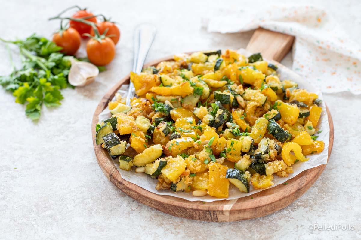 Verdure croccanti al forno