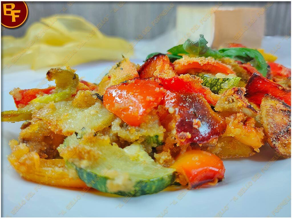 Verdure gratinate al forno