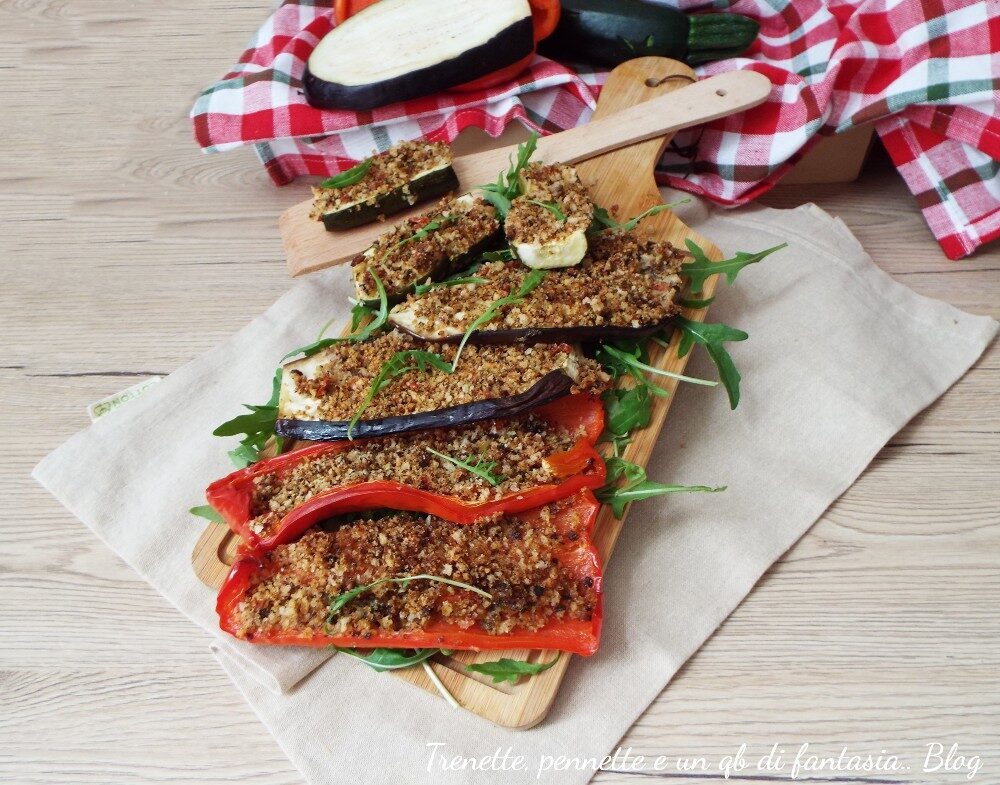 Verdure gratinate con una panatura speciale!