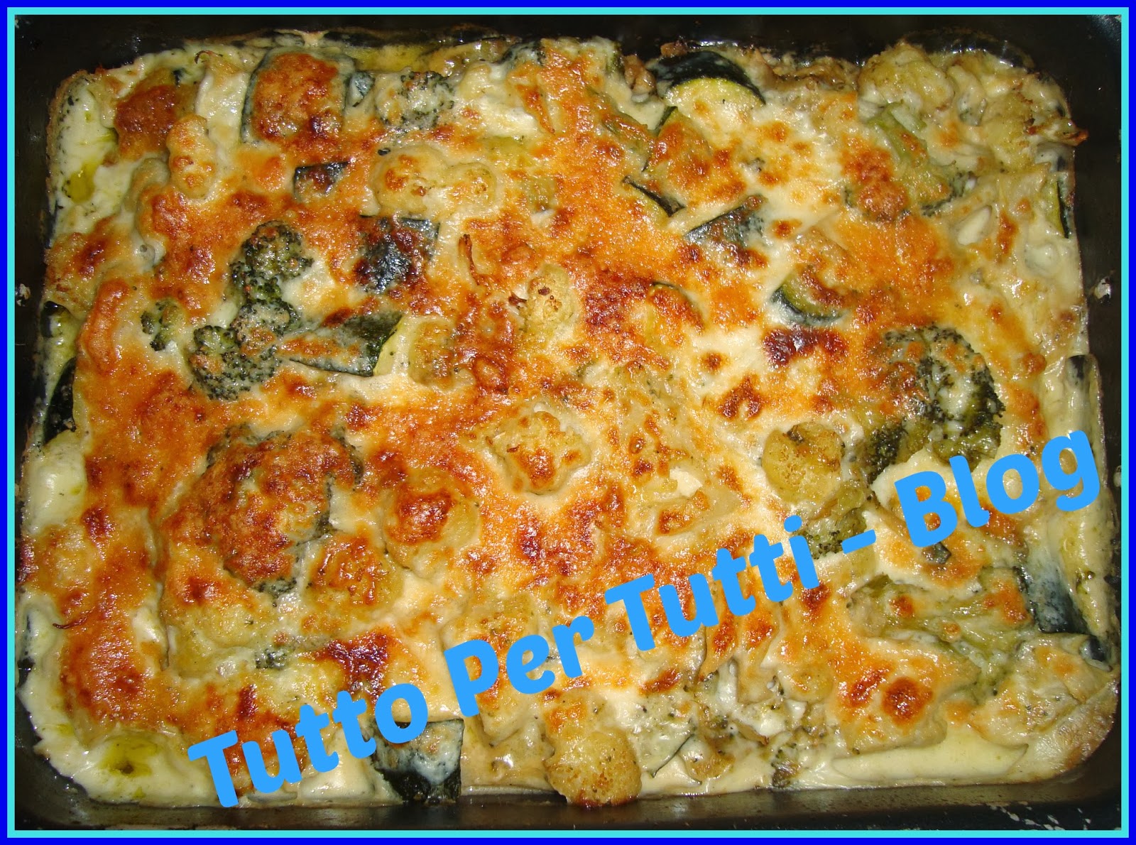 Verdure in besciamella gratinata