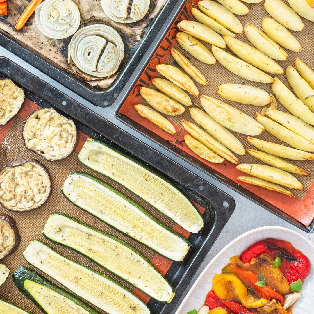 Verdure miste al forno