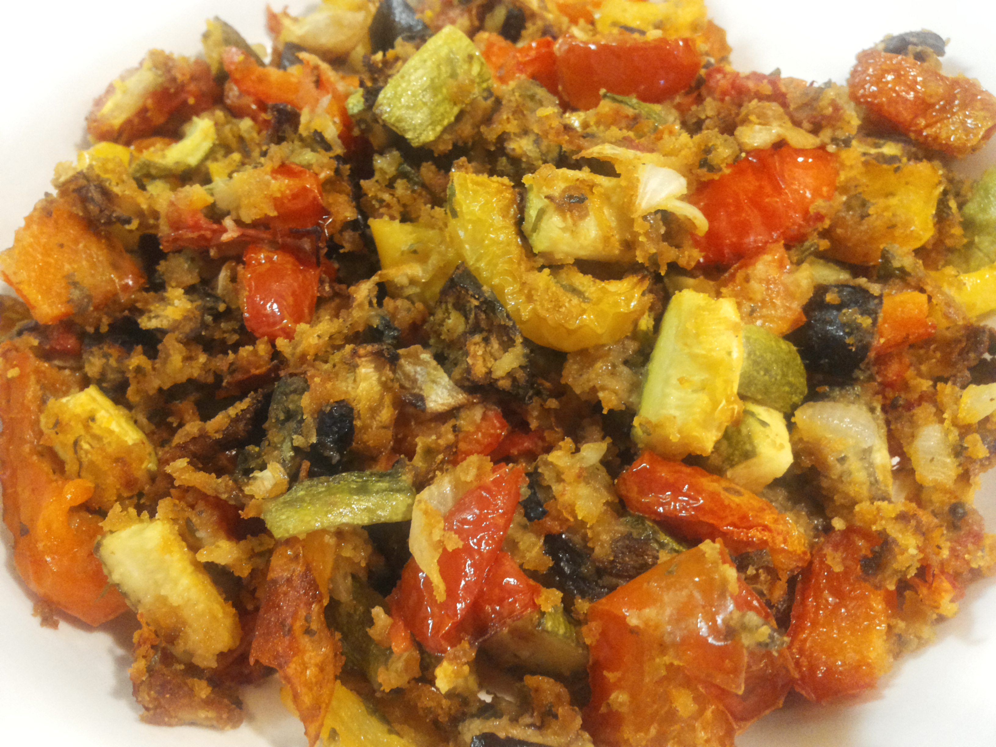 Verdure miste gratinate