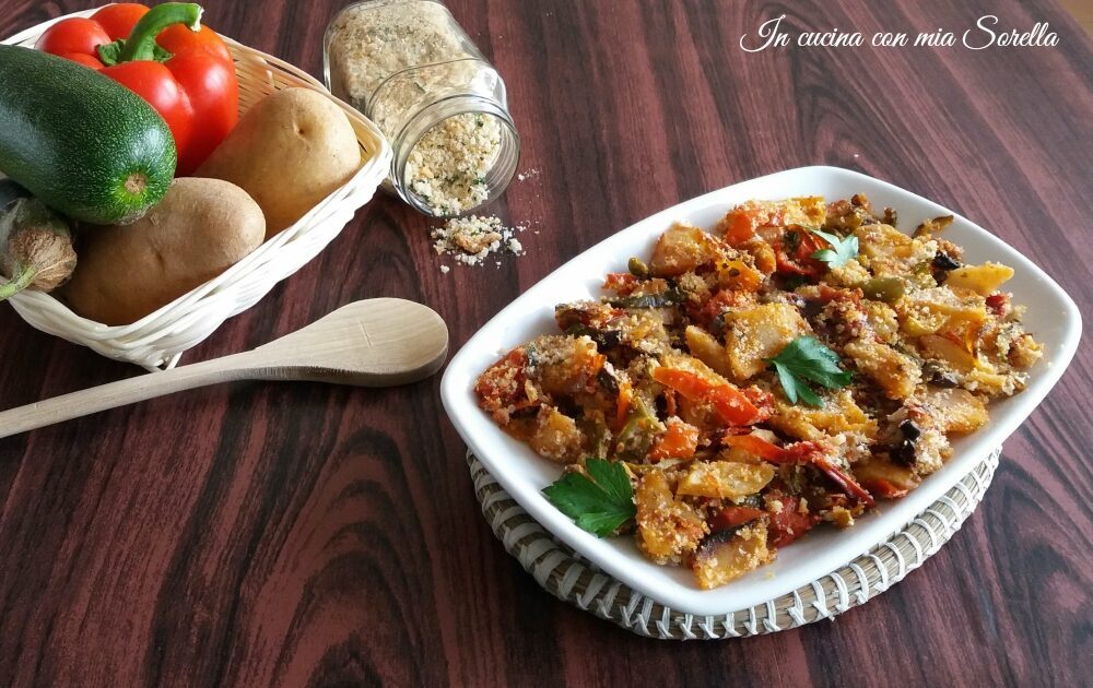 Verdure sabbiose al forno – ricetta contorno sfizioso e semplice