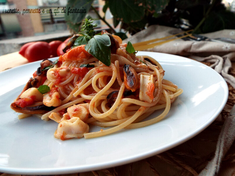 Vermicelli ai frutti di mare