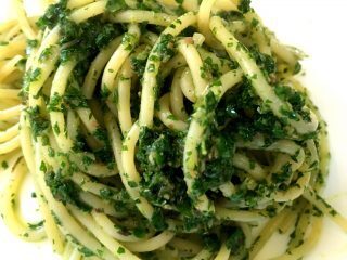 Vermicelli al pesto di sophia loren
