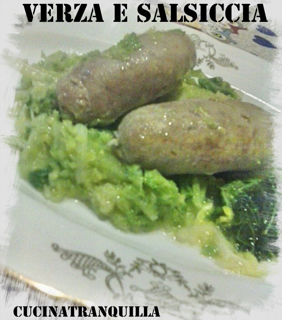 Verza e salsiccia
