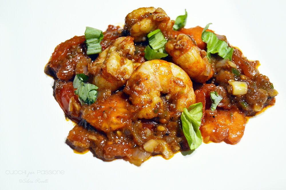 Vindaloo di gamberi