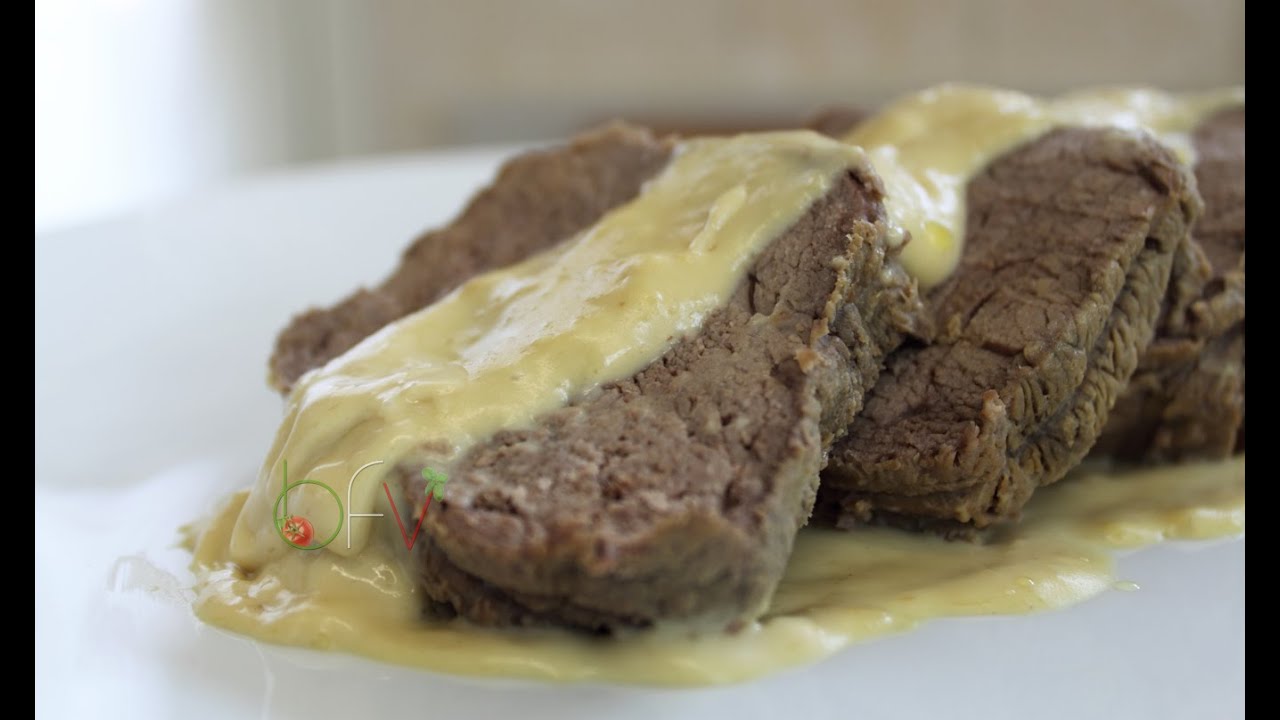 Vitello in crema di senape [videoricetta]